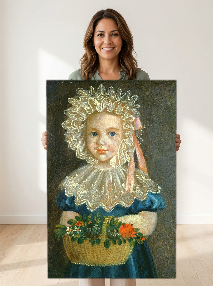 Held for scale — 18 x 24 inch canvas