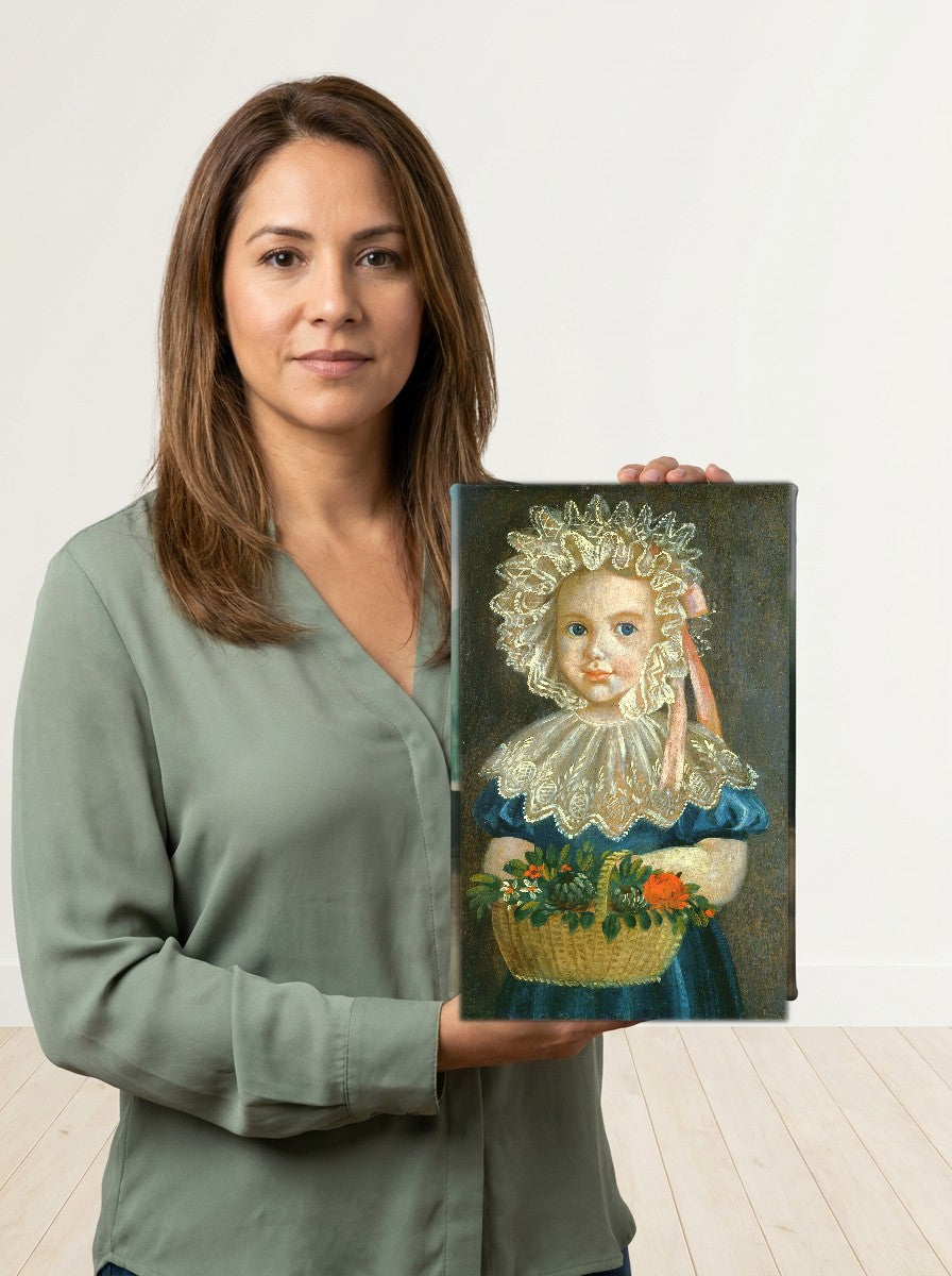 Held for scale — 8 x 10 inch canvas