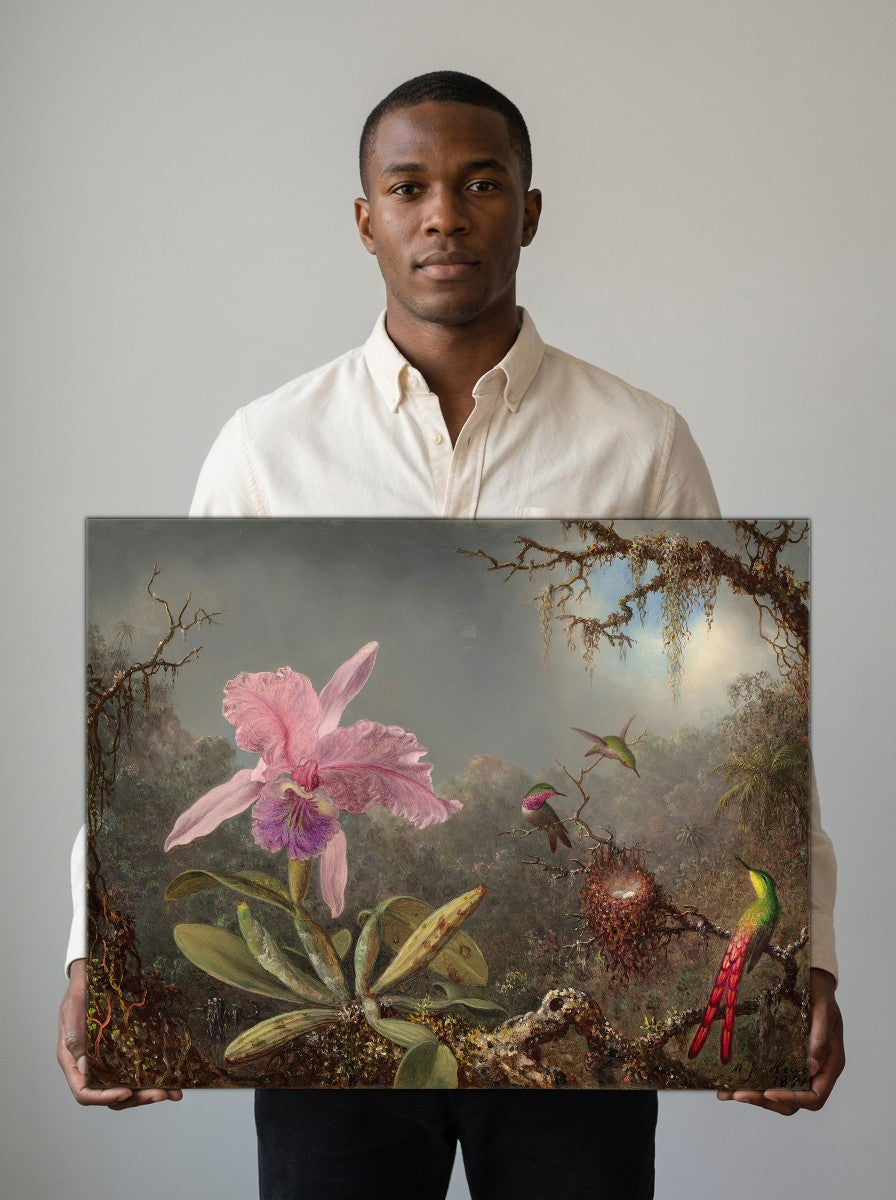 Held for scale — 24 x 18 inch canvas