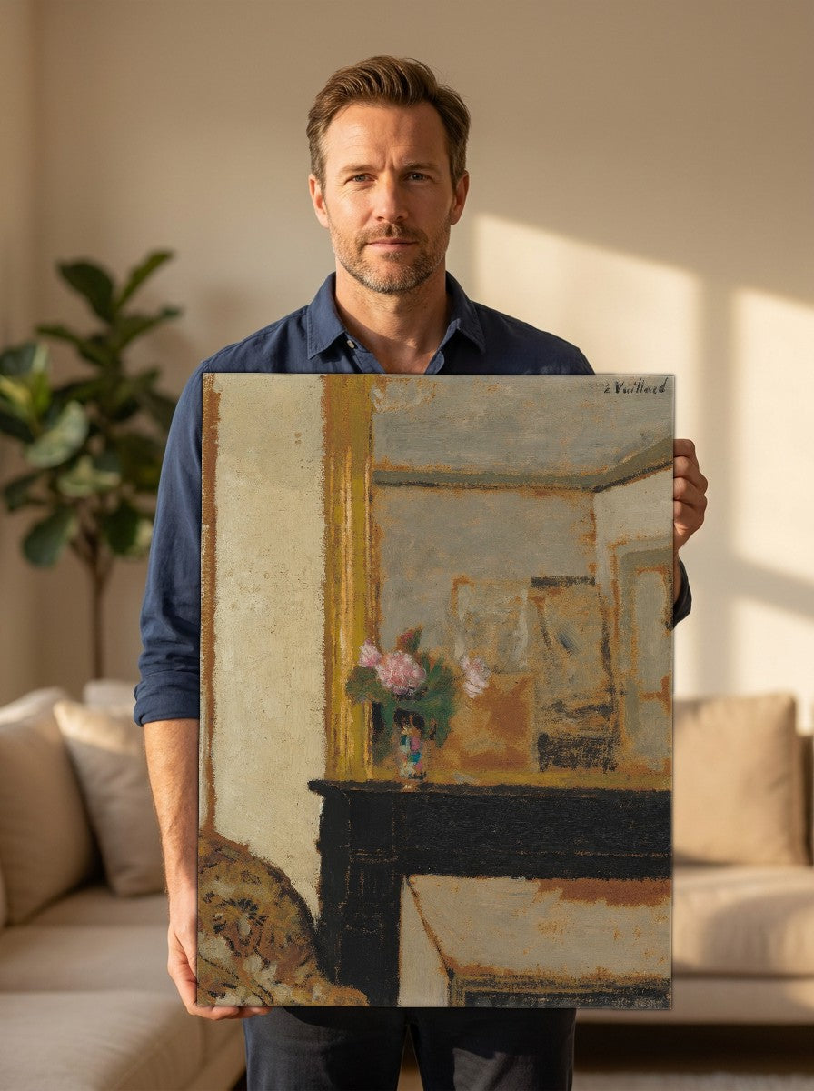 Held for scale — 18 x 24 inch canvas