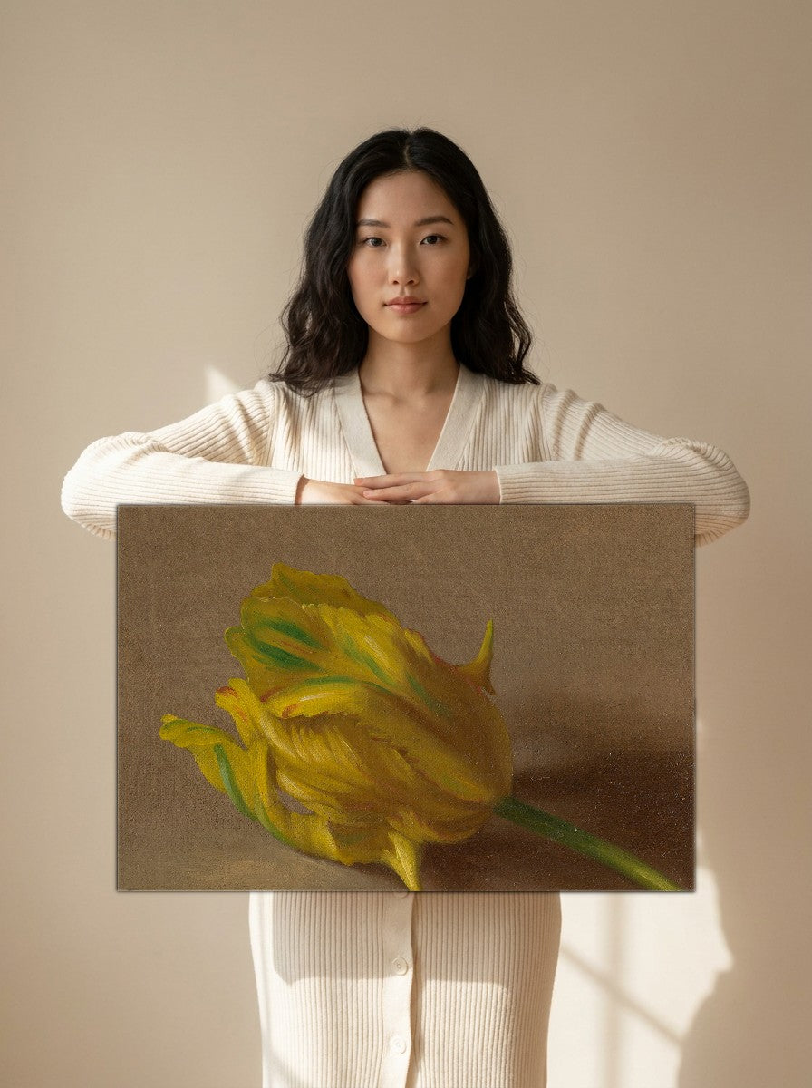 Held for scale — 24 x 18 inch canvas