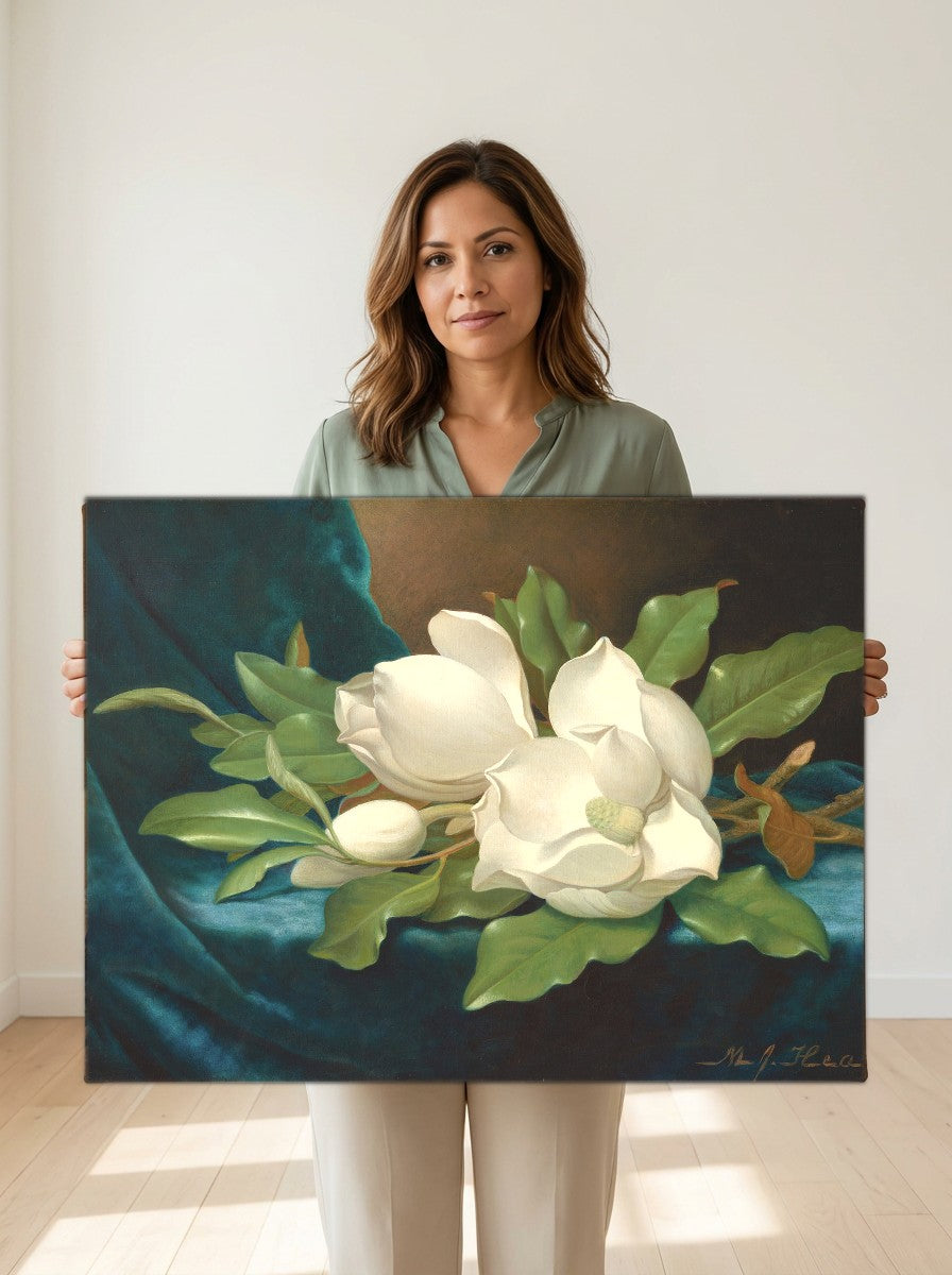 Held for scale — 24 x 18 inch canvas