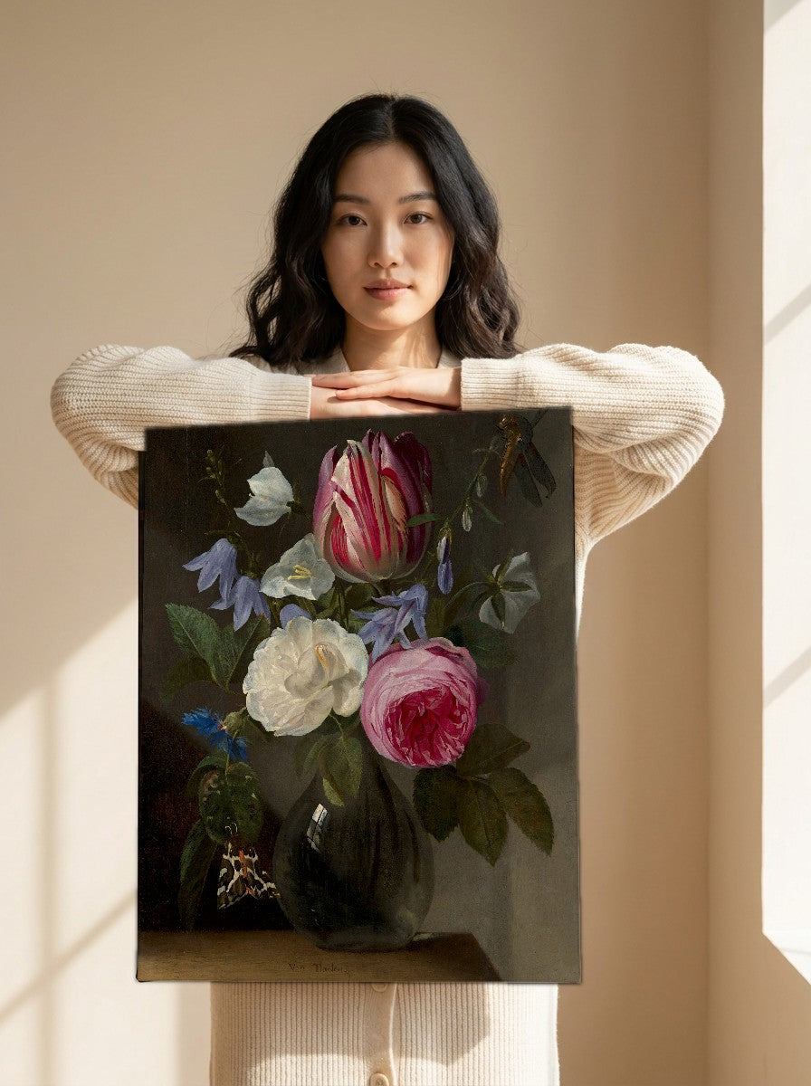 Held for scale — 16 x 20 inch canvas