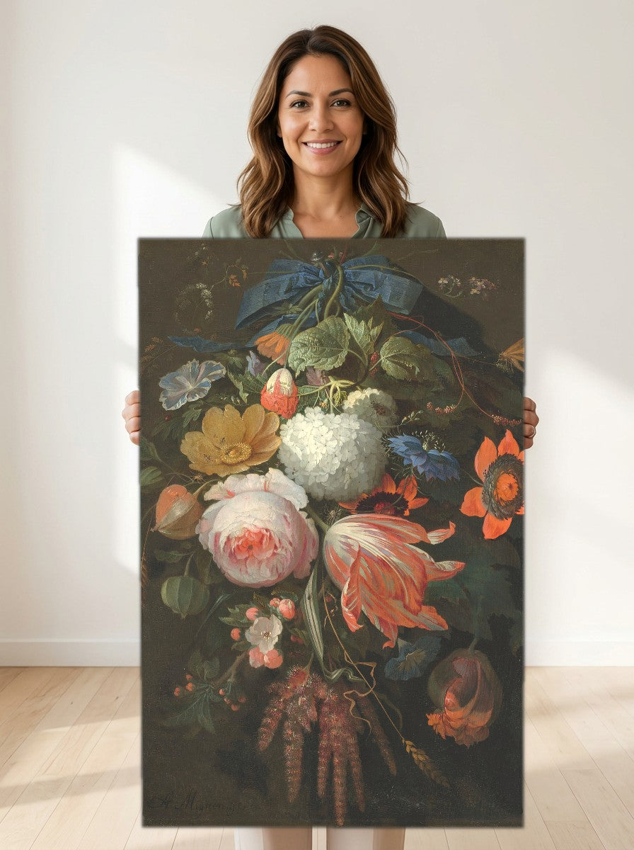 Held for scale — 18 x 24 inch canvas