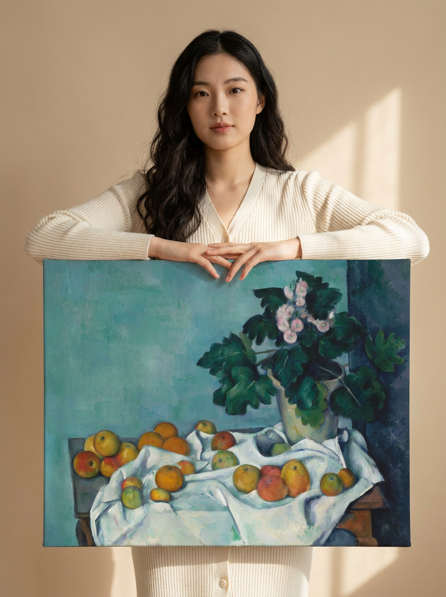 Held for scale — 24 x 18 inch canvas