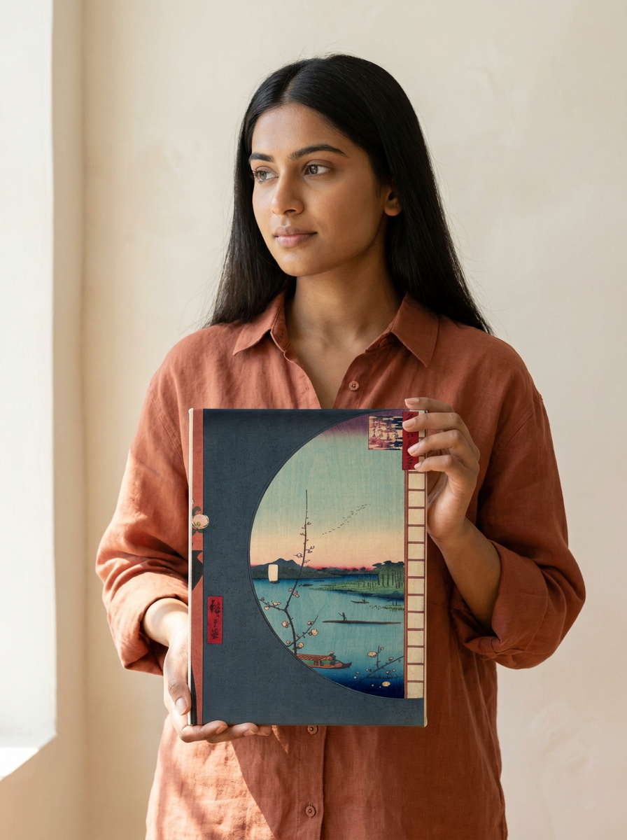 Held for scale — 8 x 10 inch canvas
