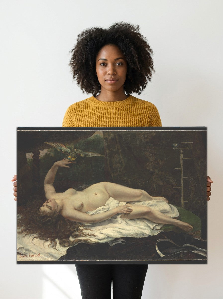 Held for scale — 24 x 18 inch canvas