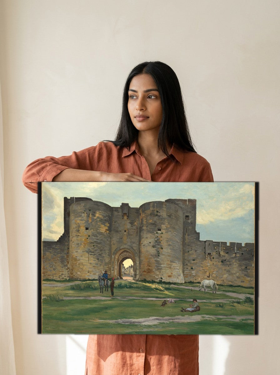 Held for scale — 24 x 18 inch canvas