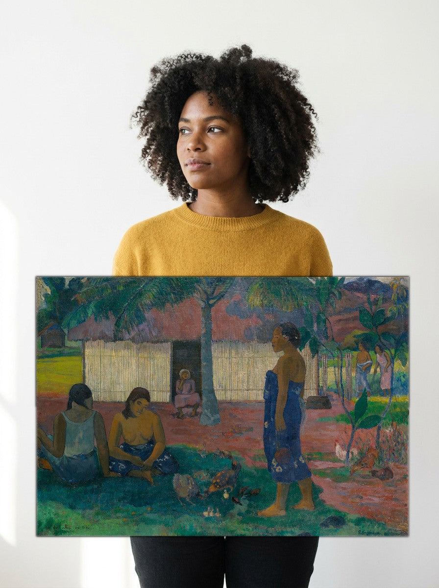 Held for scale — 24 x 18 inch canvas