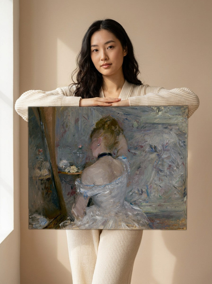 Held for scale — 24 x 18 inch canvas