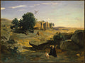 Hagar in the Wilderness — Camille Corot (1835)