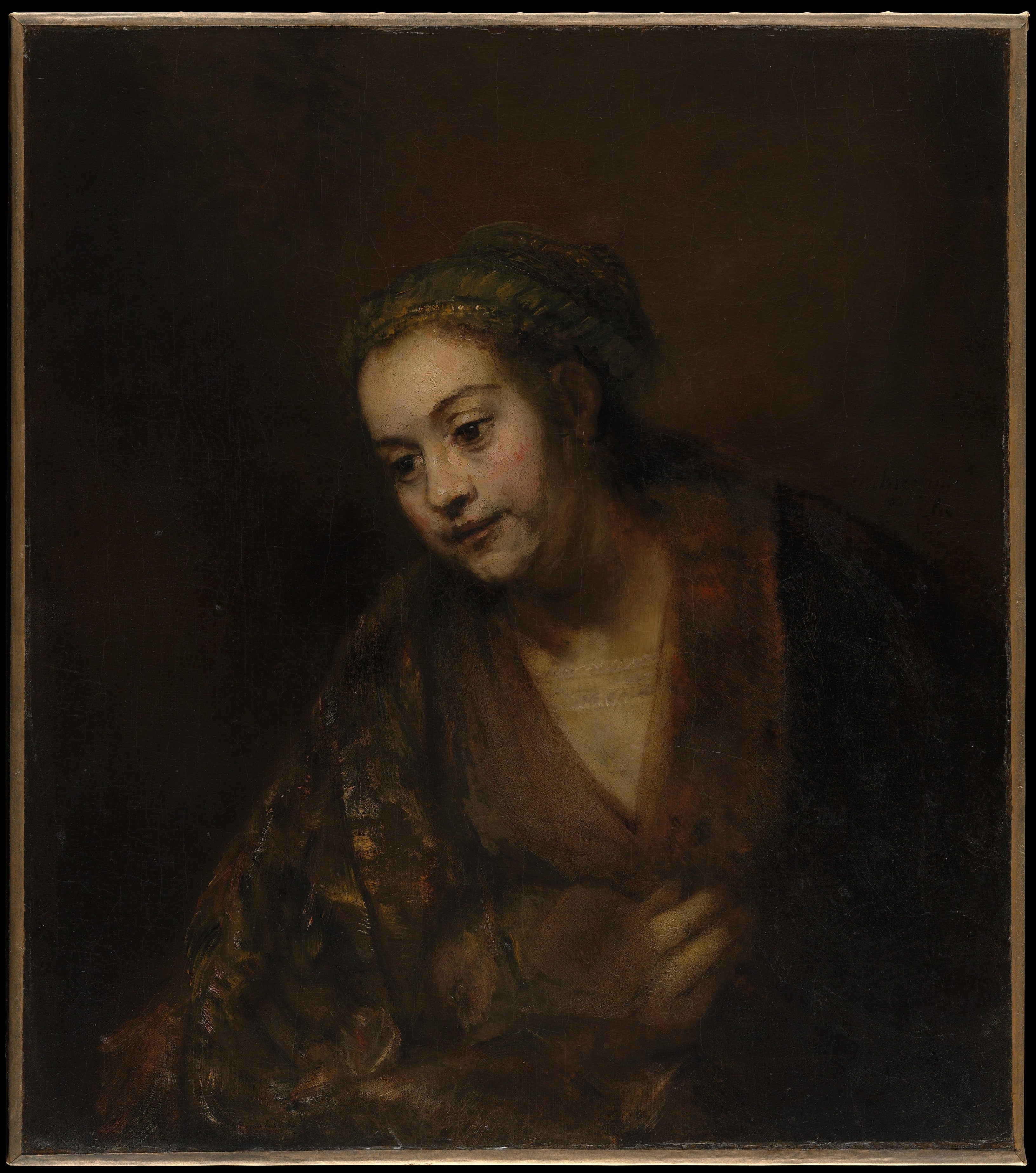 Hendrickje Stoffels (1626–1663) — Rembrandt (mid-1650s)