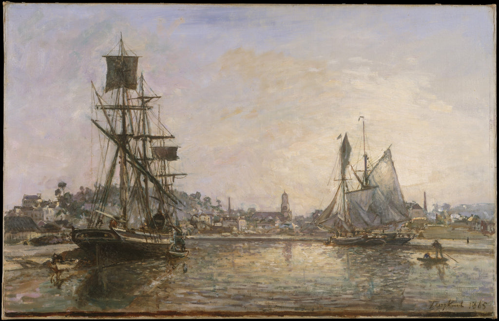 Honfleur — Johan Barthold Jongkind (1865)