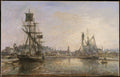 Honfleur — Johan Barthold Jongkind (1865)
