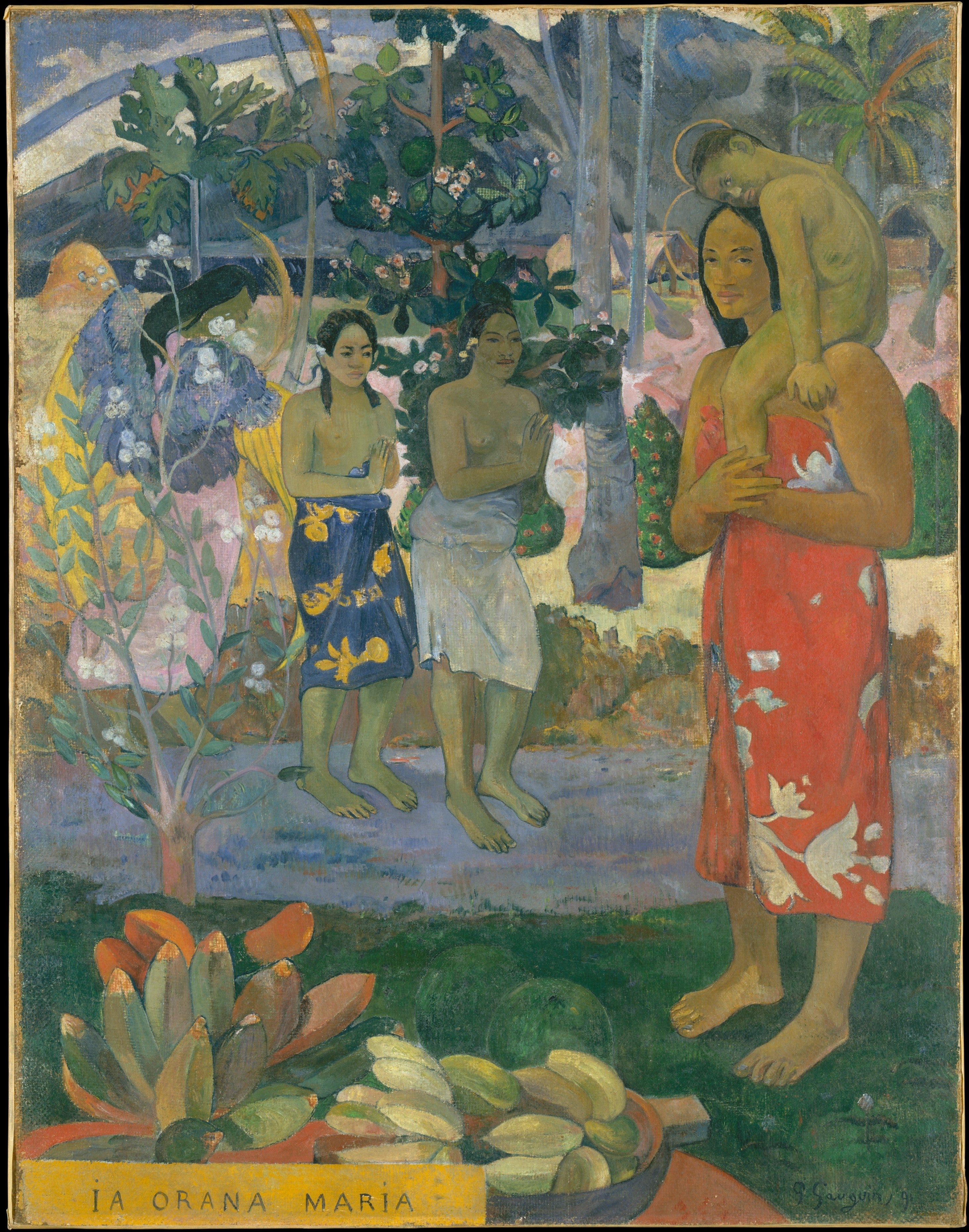 Ia Orana Maria (Hail Mary) — Paul Gauguin (1891)