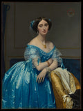 Joséphine-Éléonore-Marie-Pauline de Galard de Brassac de Béarn (1825–1860), Princesse de Broglie — Jean-Auguste-Dominique Ingres (1851–53)
