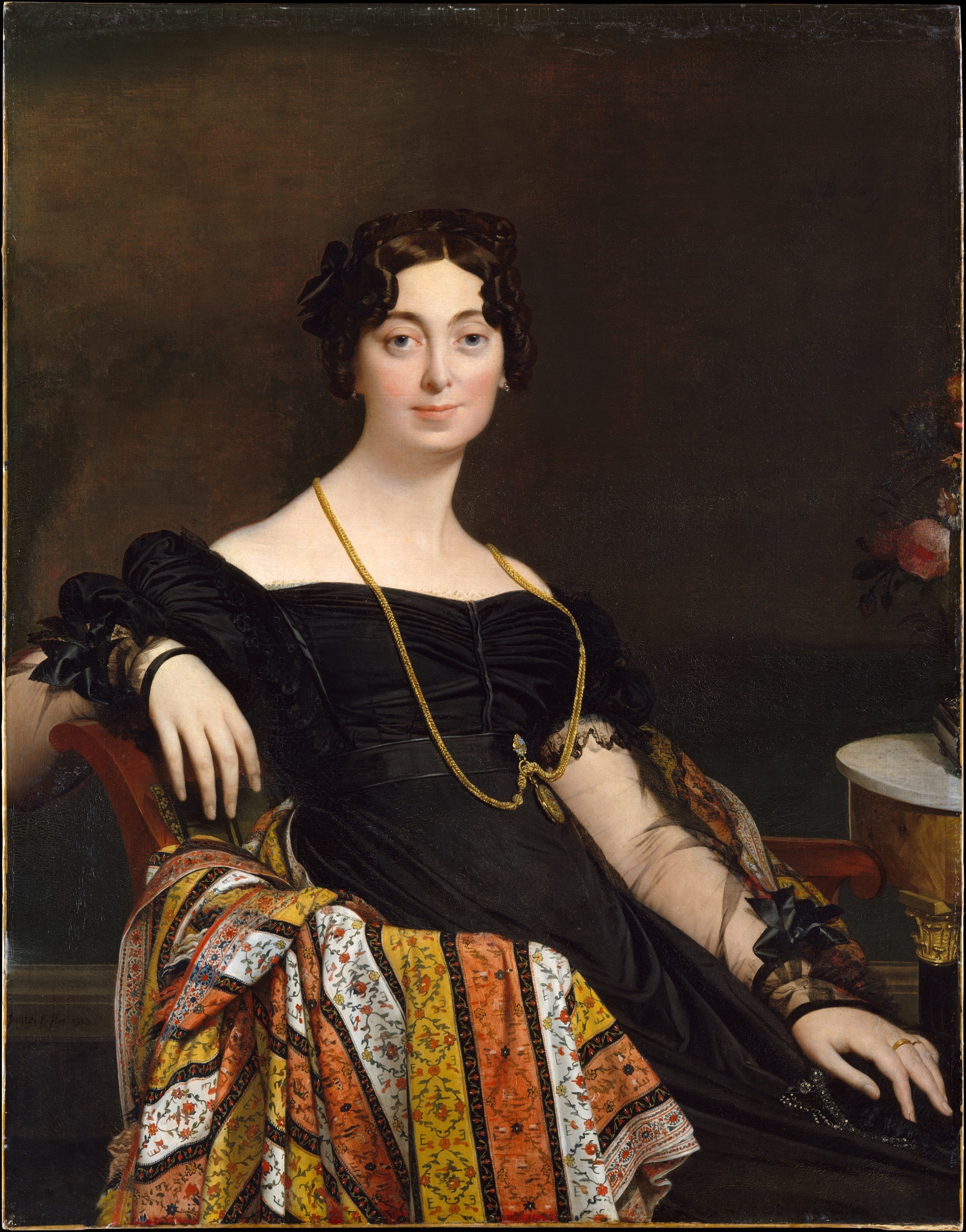Madame Jacques-Louis Leblanc (Françoise Poncelle, 1788–1839) — Jean-Auguste-Dominique Ingres (1823)