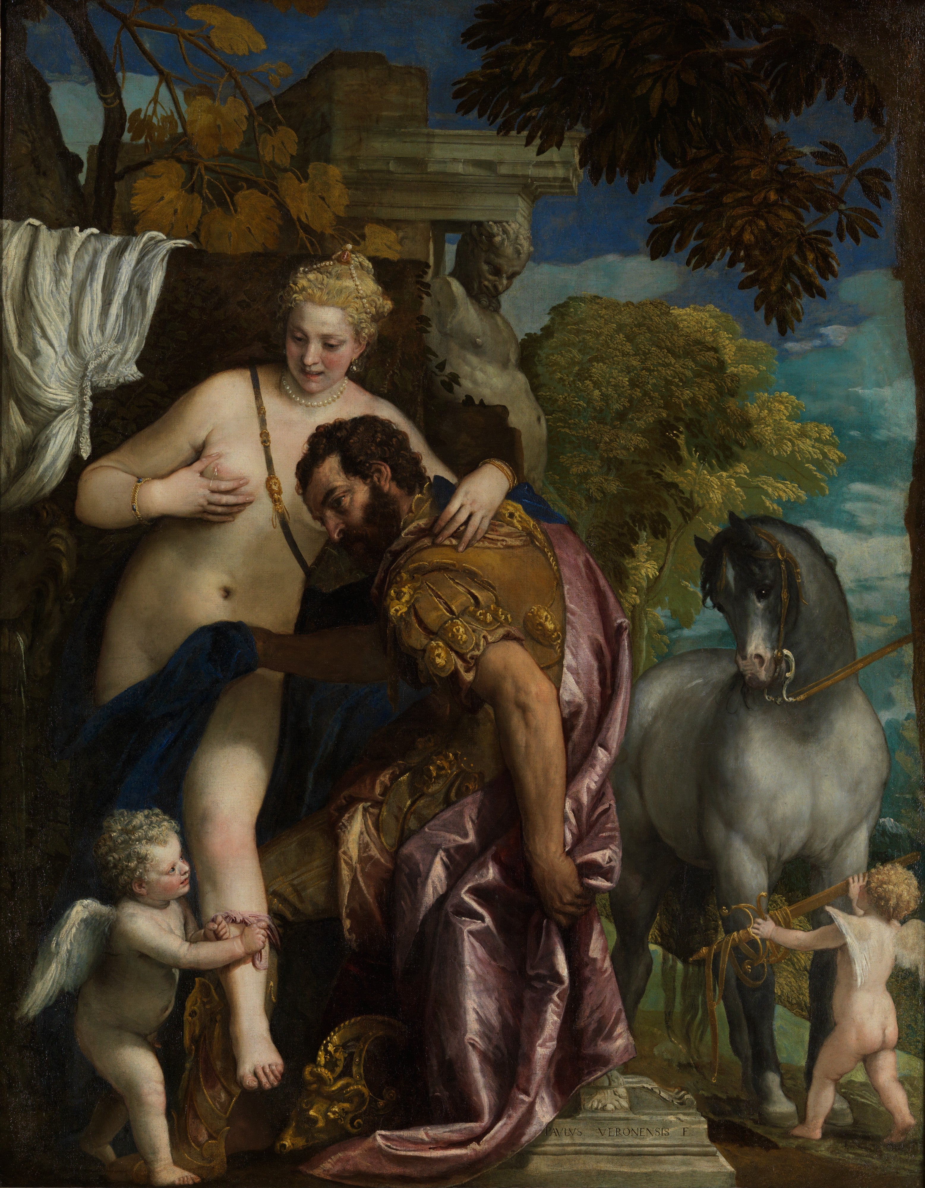 Mars and Venus United by Love — Paolo Veronese (1570s)