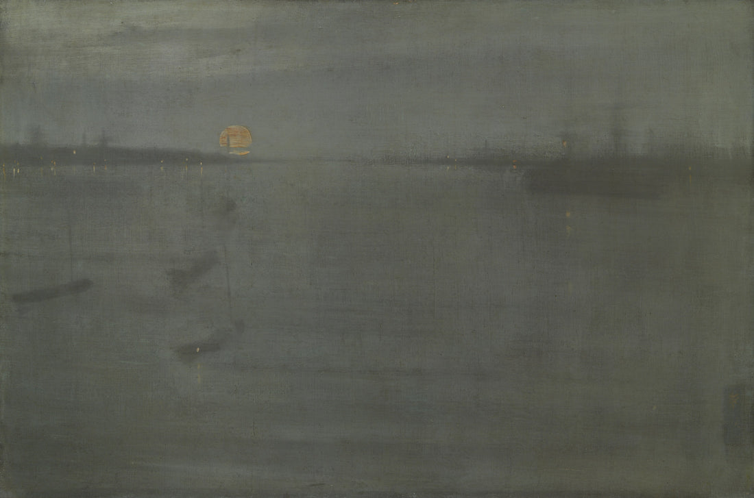 Nocturne: Blue and Gold—Southampton Water — James McNeill Whistler (1872)