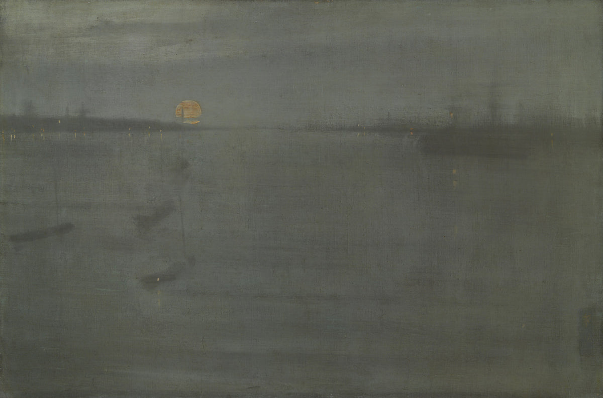 Nocturne: Blue and Gold—Southampton Water — James McNeill Whistler (1872)