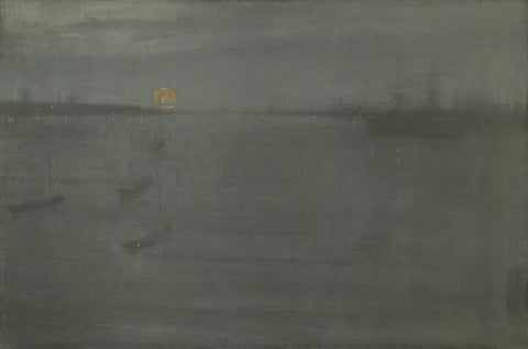 Nocturne: Blue and Gold—Southampton Water — James McNeill Whistler (1872)