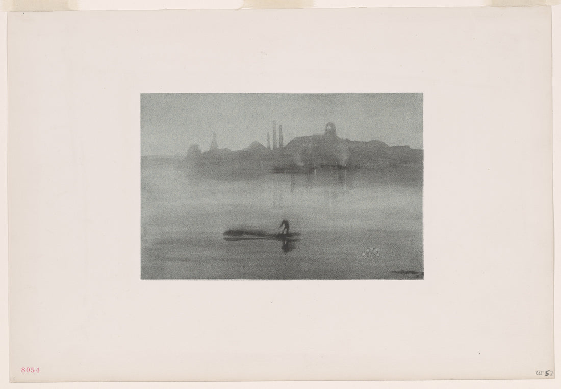 Nocturne — James McNeill Whistler (1878, published 1887)