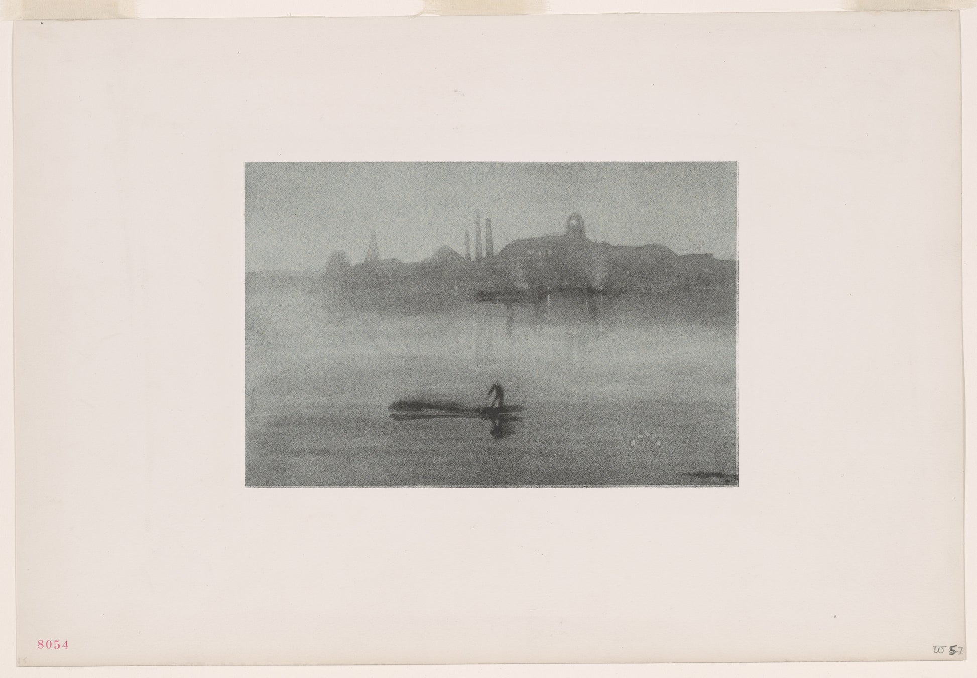 Nocturne — James McNeill Whistler (1878, published 1887)