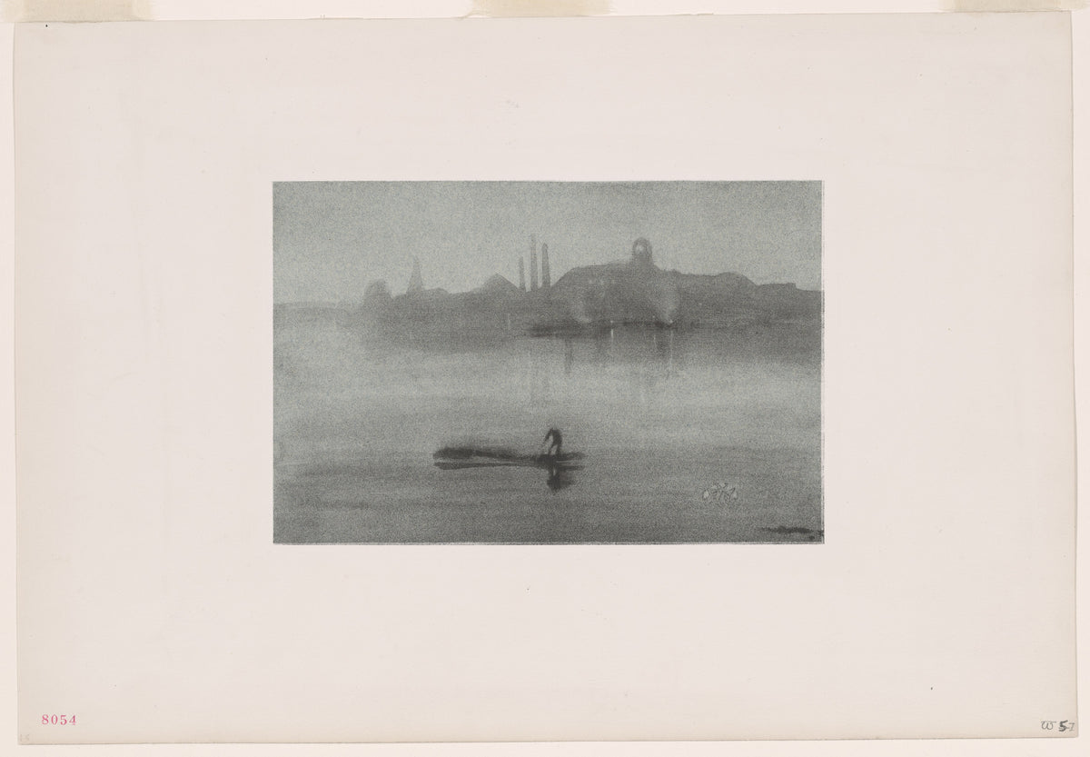 Nocturne — James McNeill Whistler (1878, published 1887)