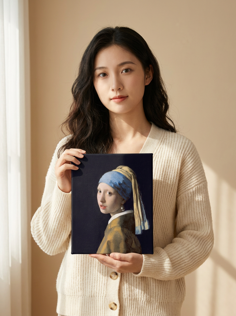 Girl with a Pearl Earring — Johannes Vermeer (c. 1665)