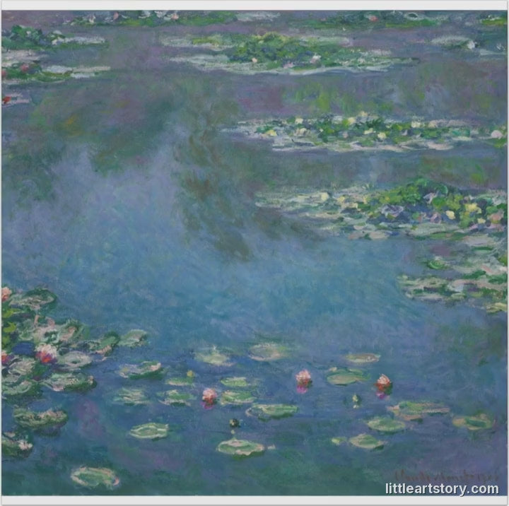 Water Lilies — animated (Little Art Story)