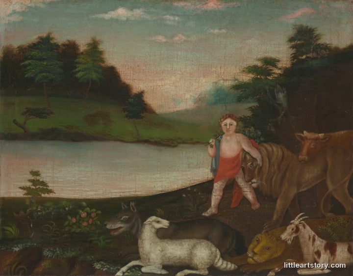 The Peaceable Kingdom — animated (Little Art Story)