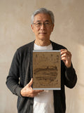 Held for scale — 8 x 10 inch canvas