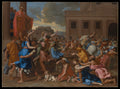 The Abduction of the Sabine Women — Nicolas Poussin (probably 1633–34)