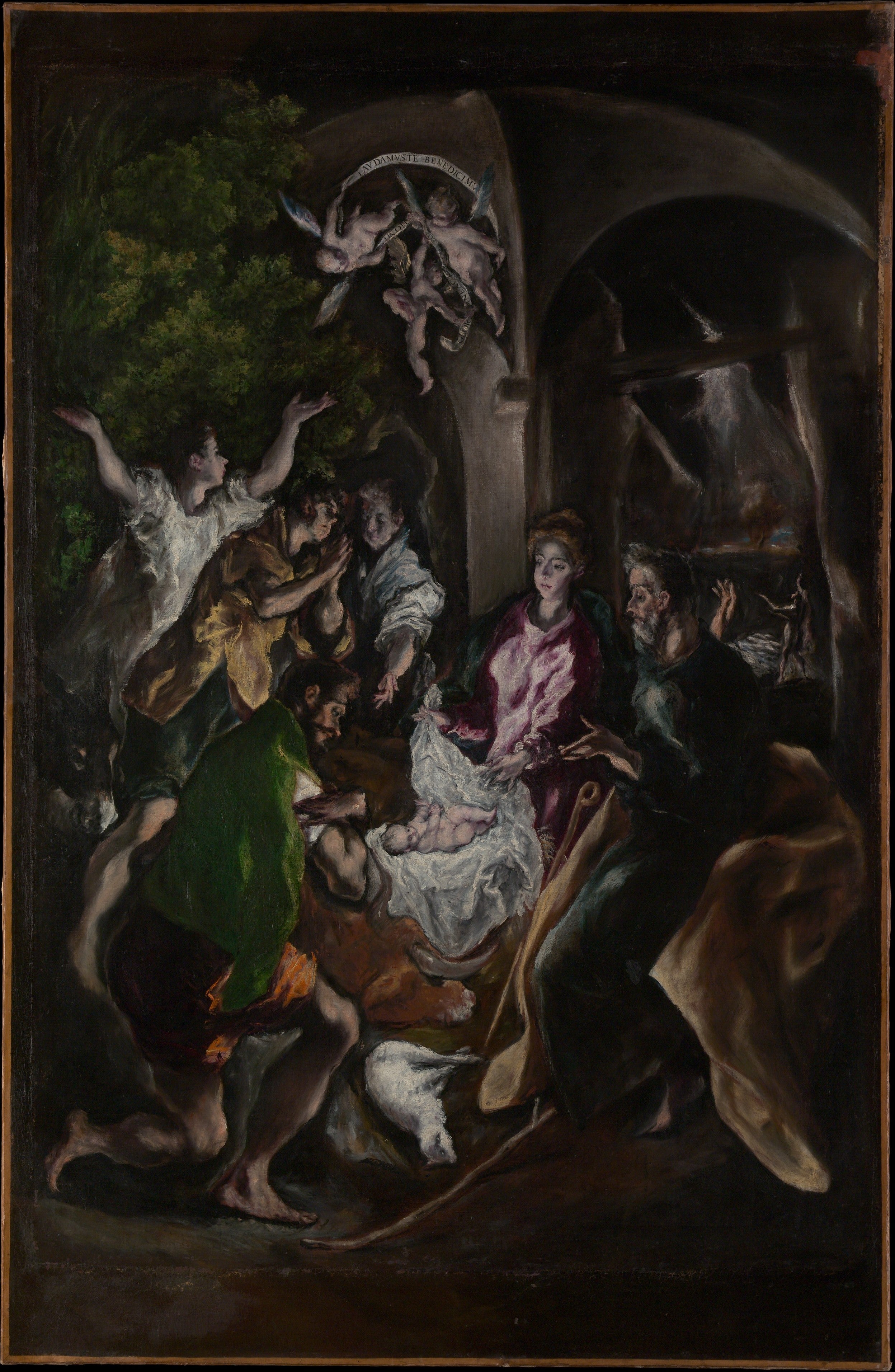 The Adoration of the Shepherds — El Greco (ca. 1605–10)