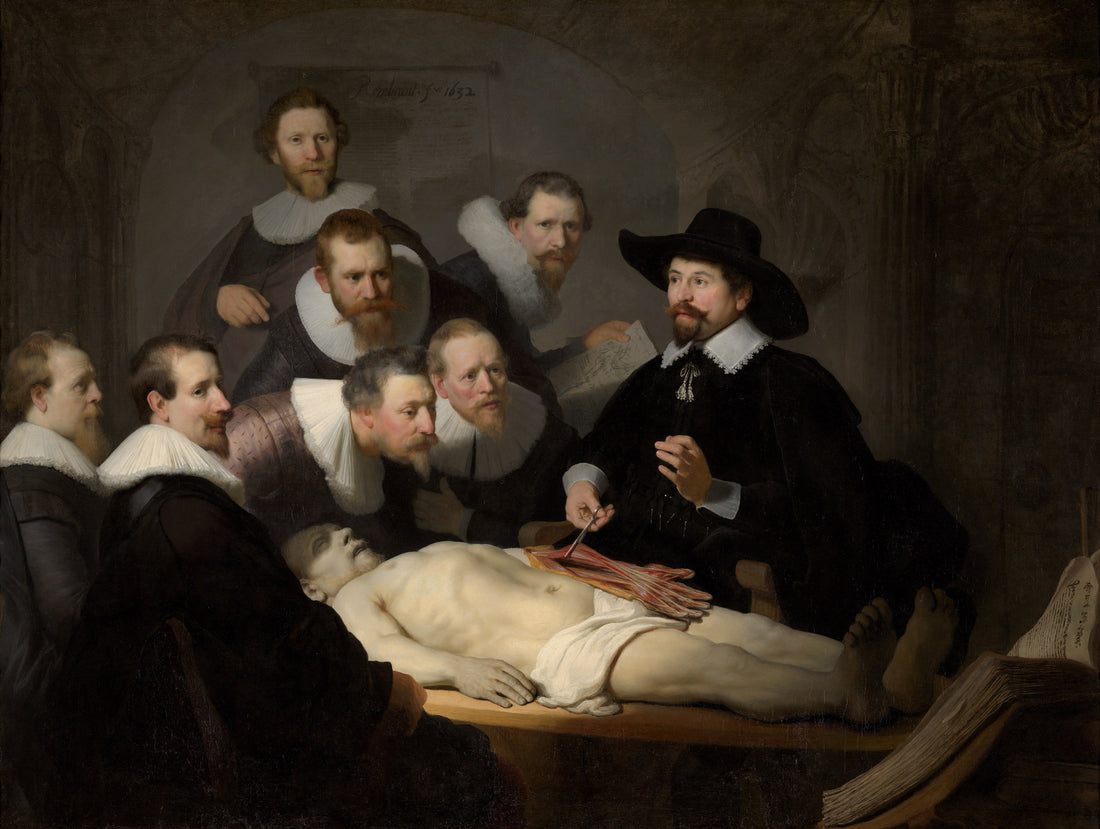 The Anatomy Lesson of Dr. Nicolaes Tulp — Rembrandt (1632)