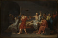 The Death of Socrates — Jacques-Louis David (1787)