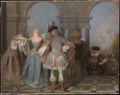 The French Comedians — Antoine Watteau (ca. 1720)