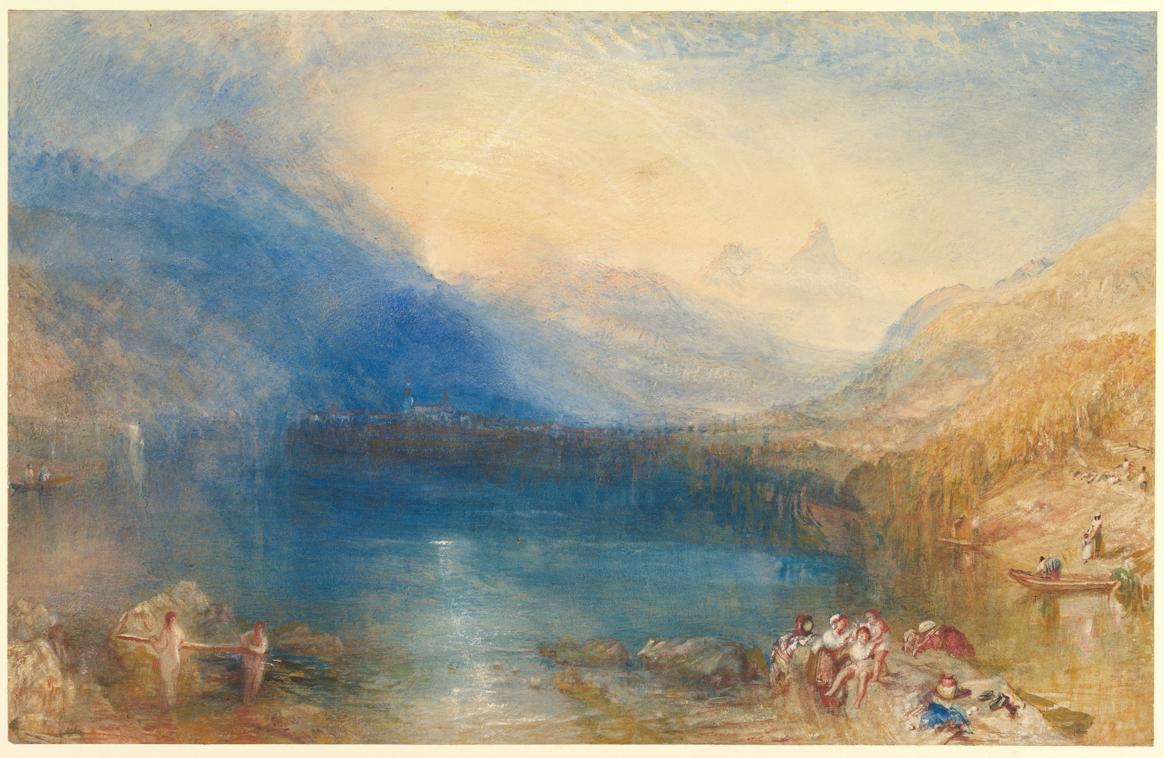 The Lake of Zug — J. M. W. Turner (1843)