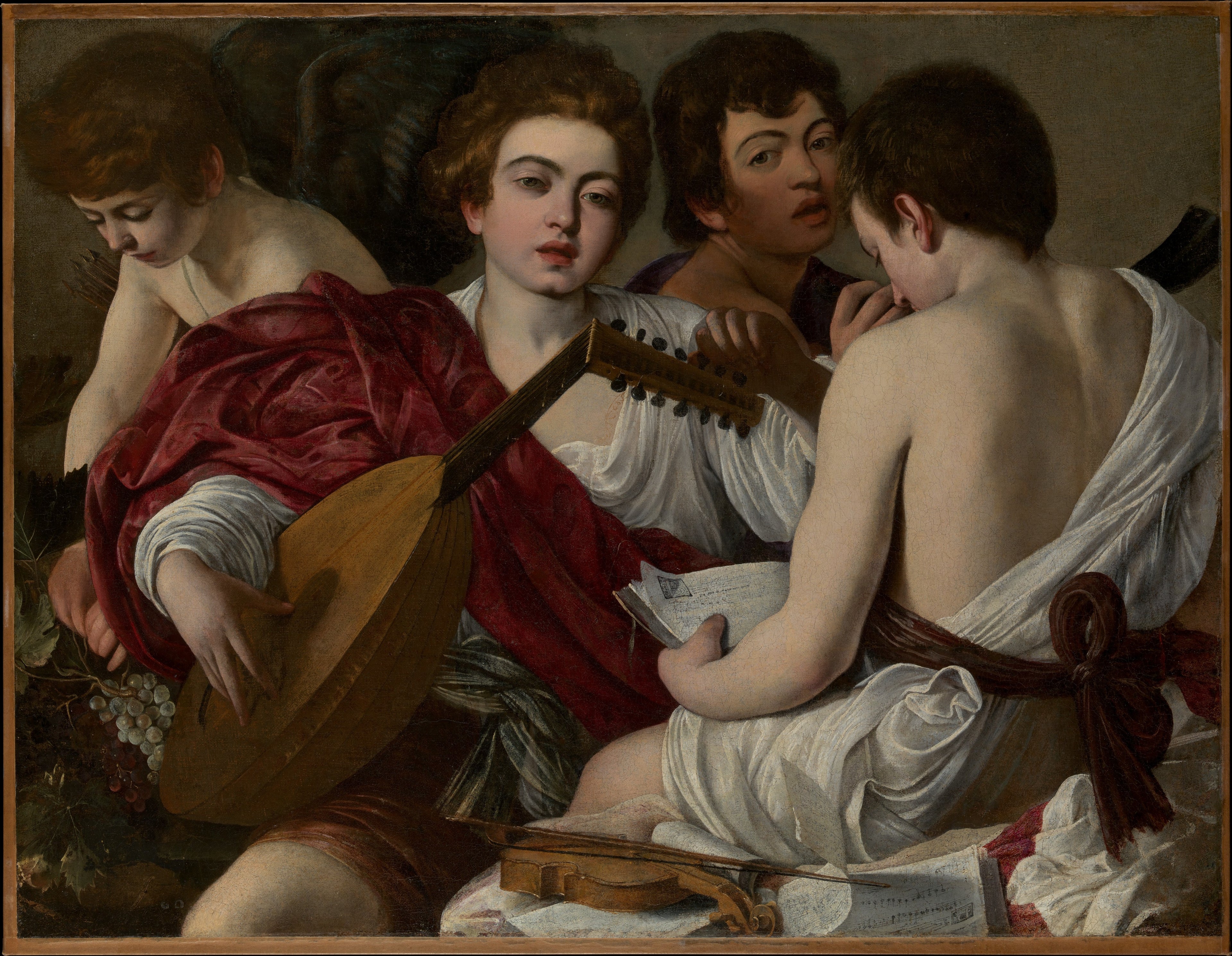 The Musicians — Caravaggio (1597)