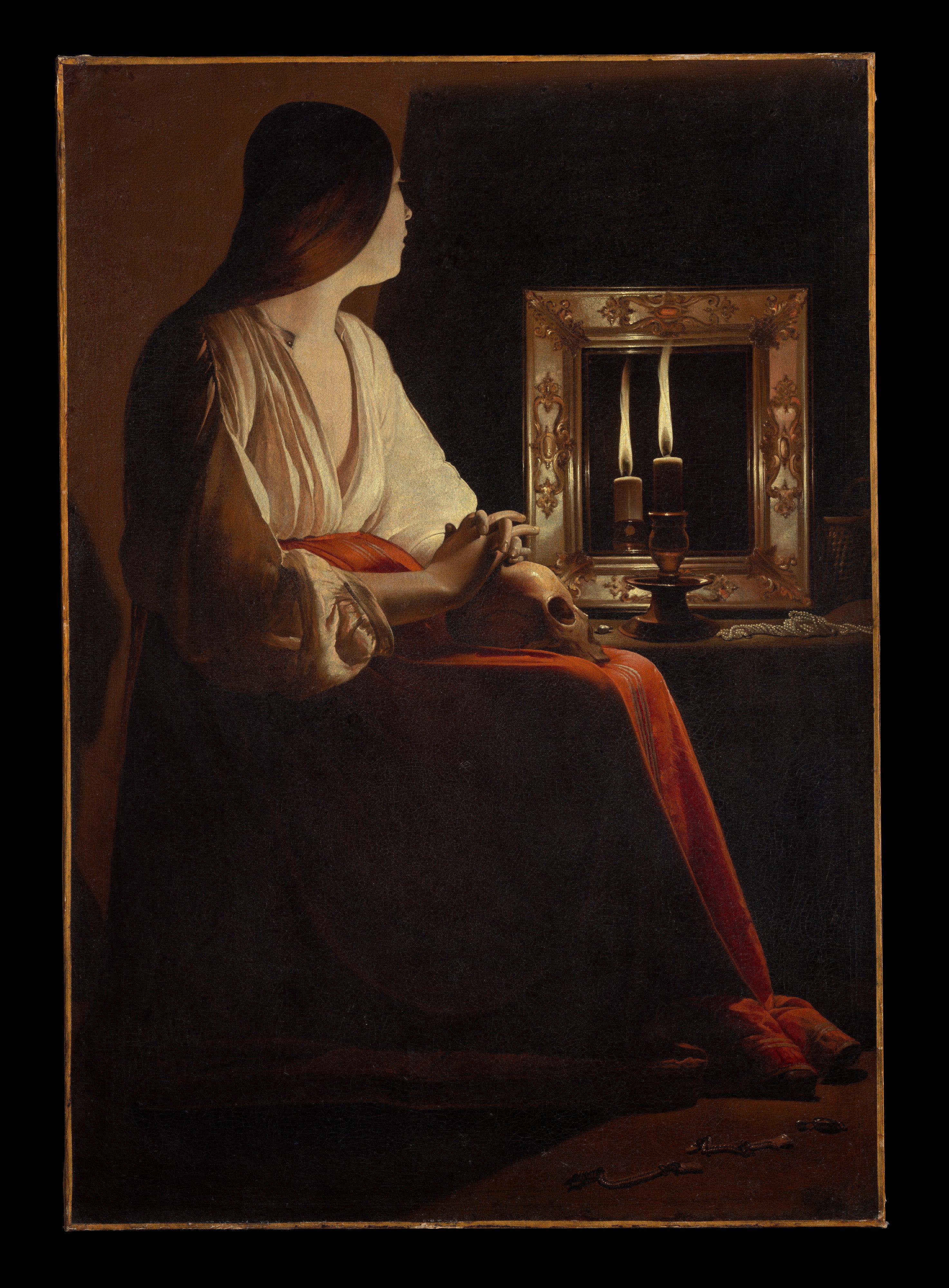 The Penitent Magdalen — Georges de La Tour (ca. 1640)
