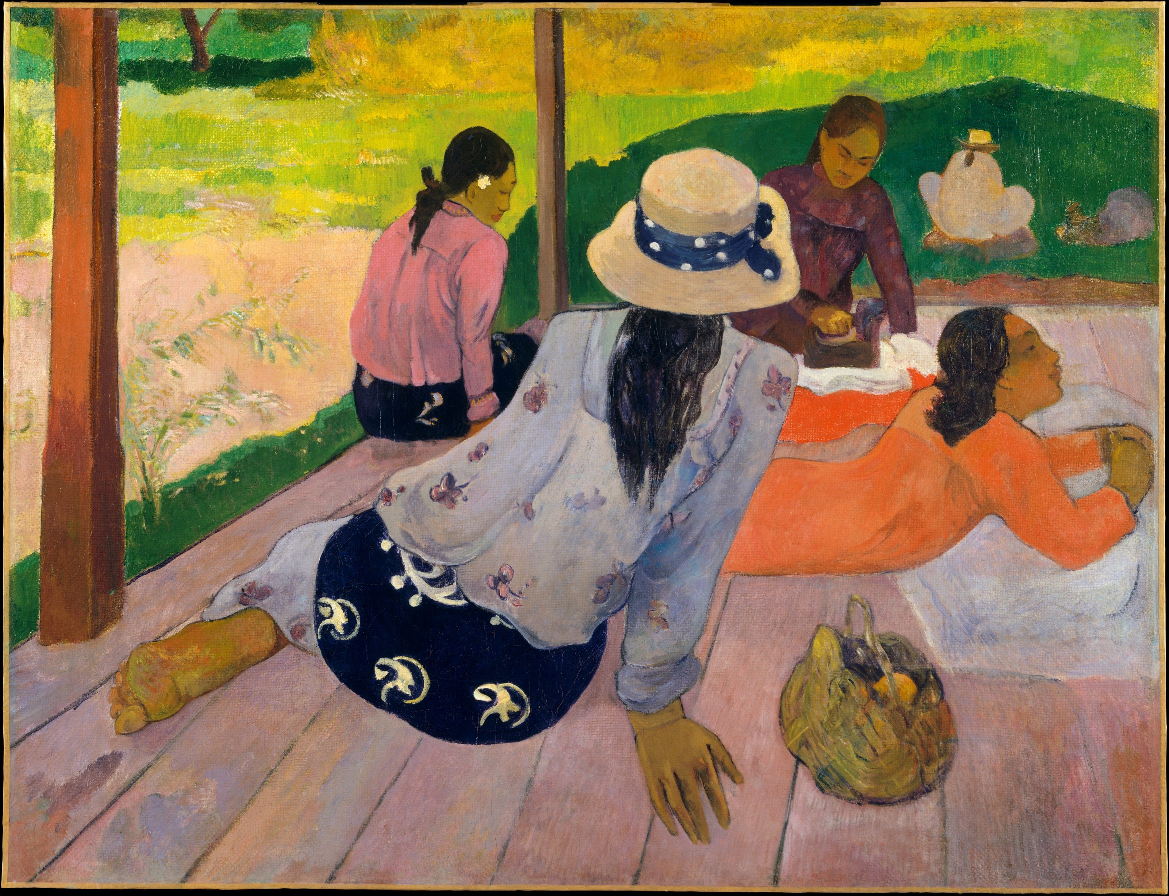 The Siesta — Paul Gauguin (ca. 1892–94)