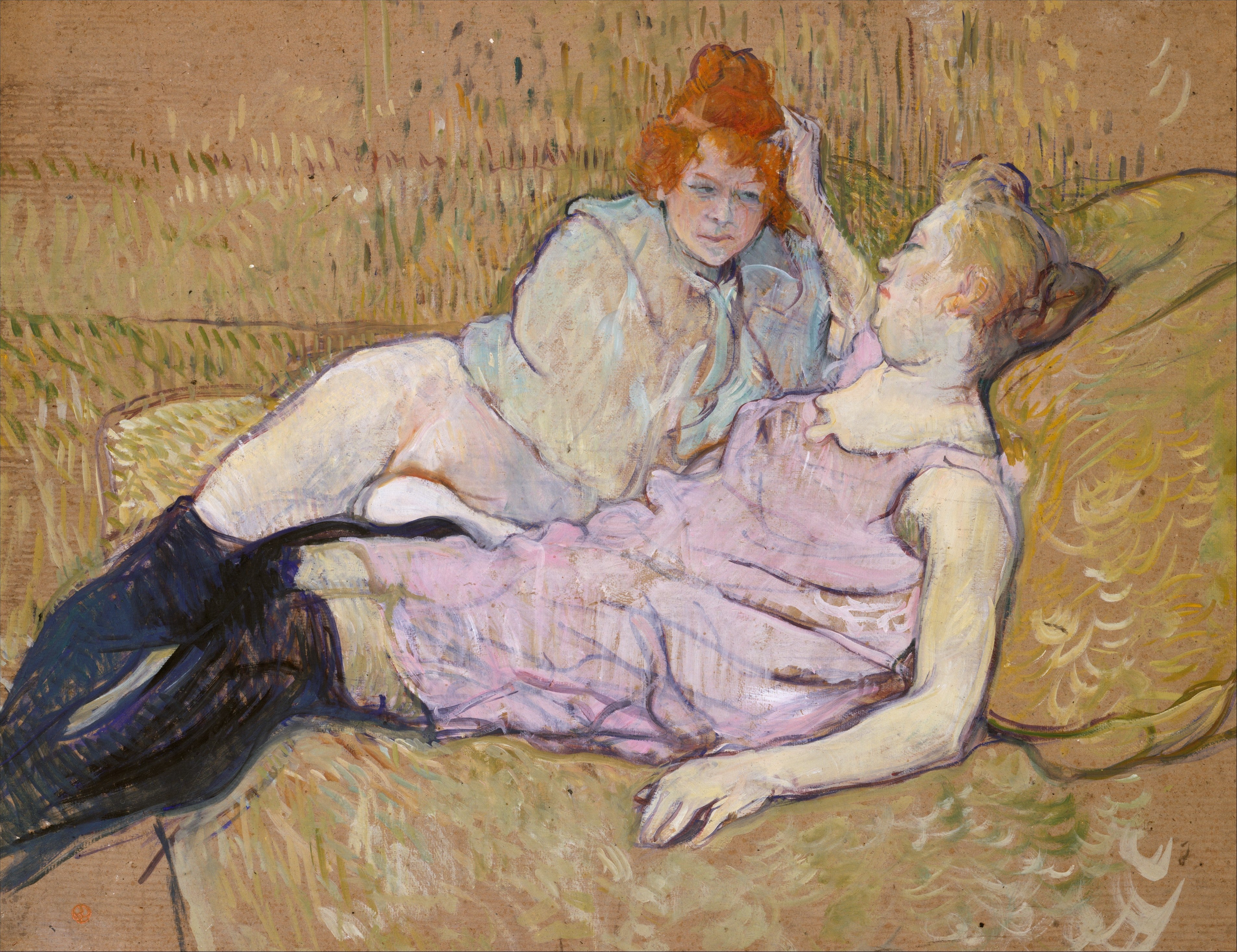 The Sofa — Henri de Toulouse-Lautrec (ca. 1894–96)