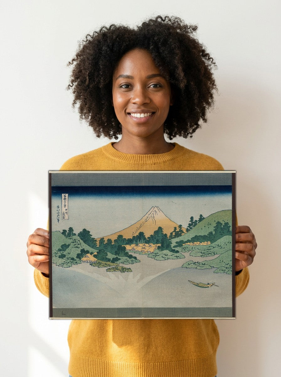 Held for scale — 14 x 11 inch canvas