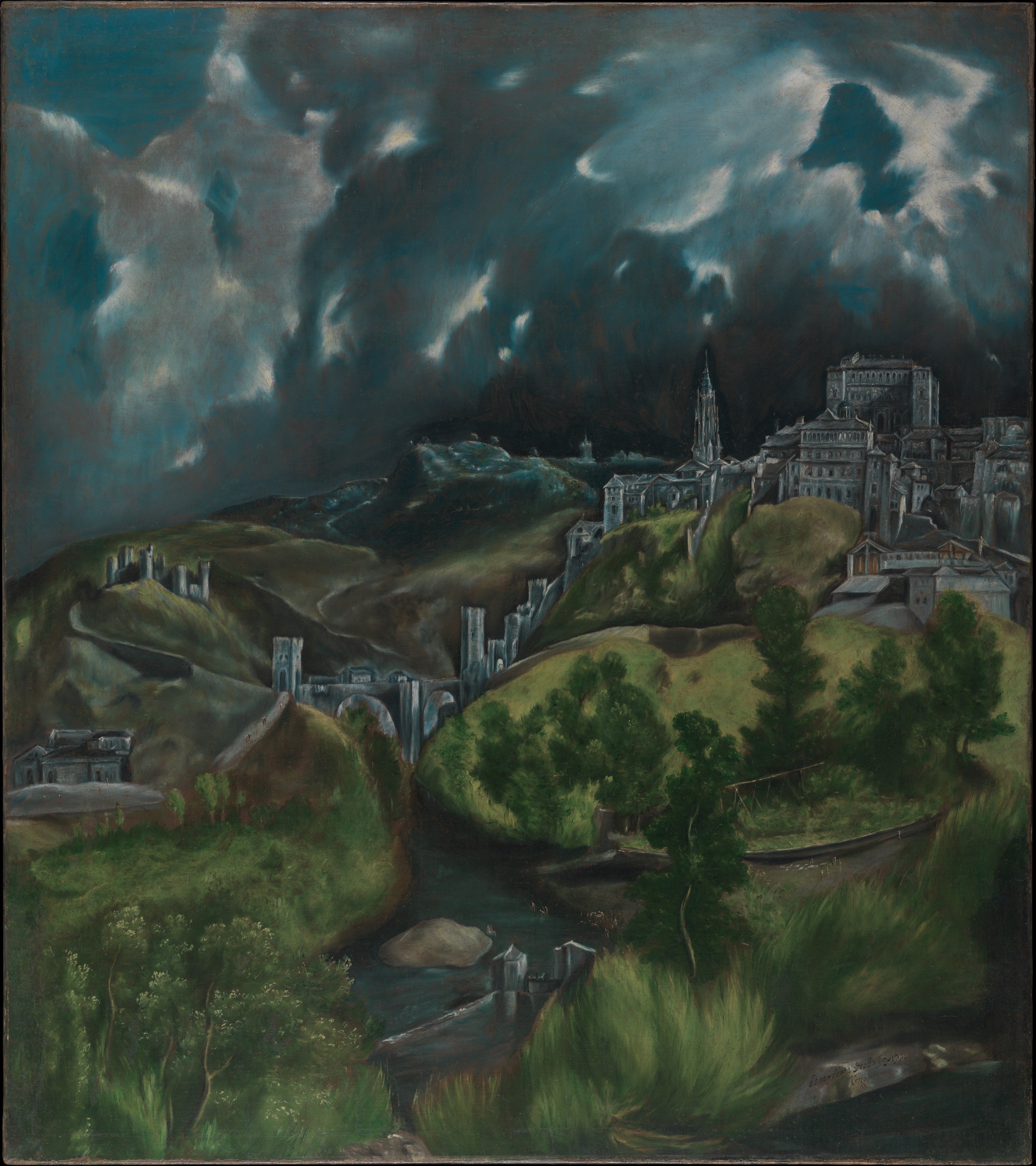 View of Toledo — El Greco (ca. 1599–1600)