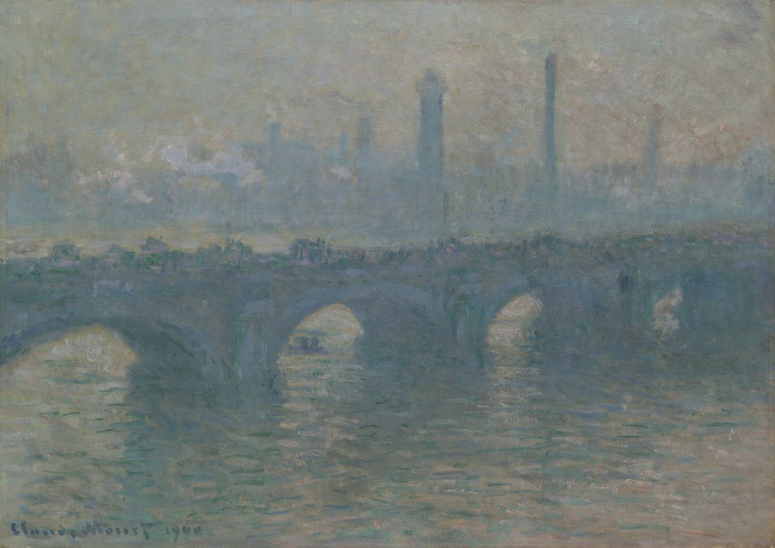 Waterloo Bridge, Gray Weather — Claude Monet (1900)