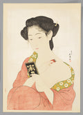 Woman Applying Makeup — Hashiguchi Goyō (1918 (Taishō 7))